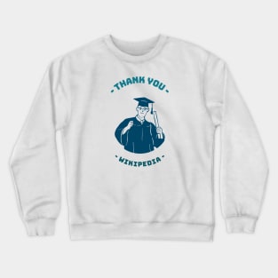 Funny College Student Crewneck Sweatshirt